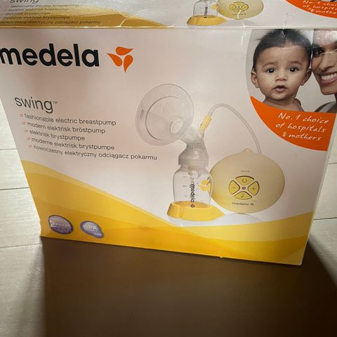 Medela brystpumpe med utstyr