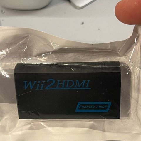 Wii til HDMI adapter