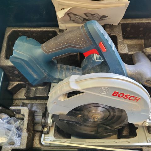 Bosch professional Sirkelsag med styreskinner