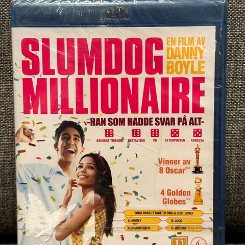 Slumdog Millionaire - Ny i plast!