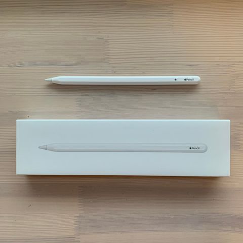Apple Pencil (2. gen) - Som ny