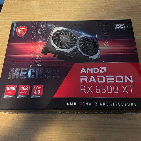 MSI AMD Radeon 6500 XT