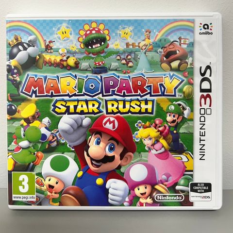 Nintendo 3DS spill: Mario Party Star Rush