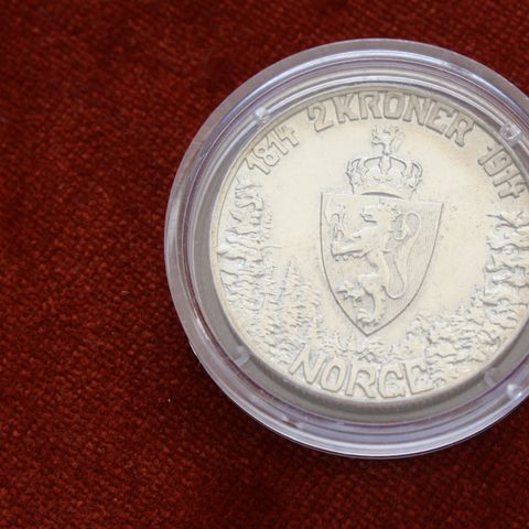 NORGE - Grunnlovsjubileum 1914 - 2 kroner