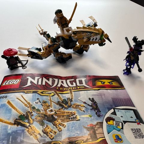 Lego NinjaGO Den gylne dragen - 70666