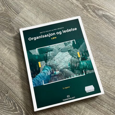 Organisasjon og ledelse (løm) (NY)