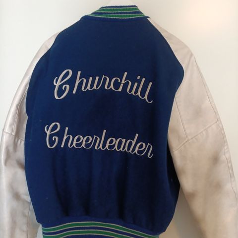 Original vintage Churchill Cheerleader College jakke str M
