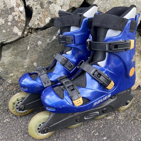 Bauer Velocity rulleskøyter/inline /rollerblades str. 39