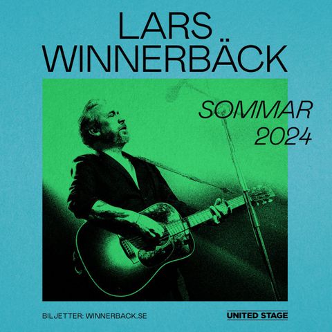 2 stk VIP-billetter Lars Winnerback, Hamar 10. august