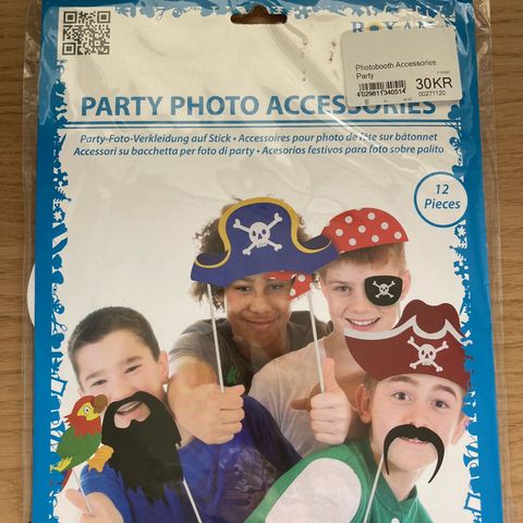 Pirat rekvisitter til bilder, "Party photo accessories"