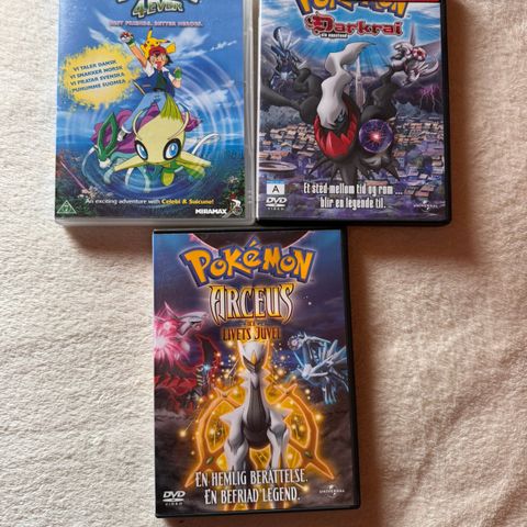 3 Pokemon-filmer