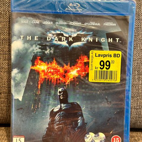 The dark knight - Ny i plast, norsk tekst