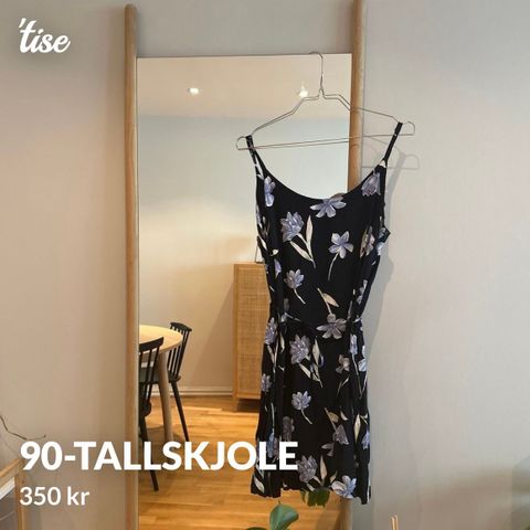 90-tallskjole