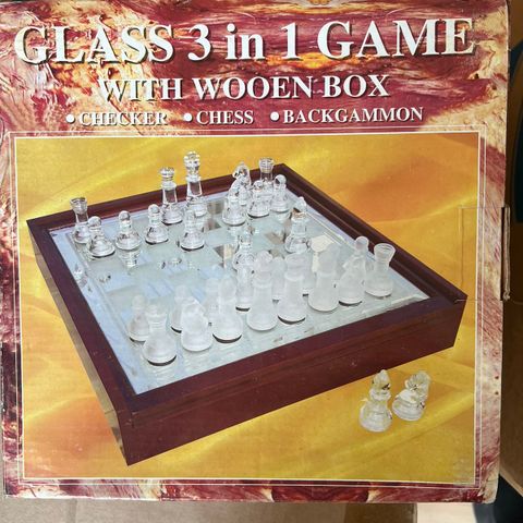 Lite sjakkbrett / backgammon