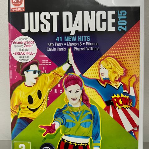 Nintendo Wii spill: Just Dance 2015