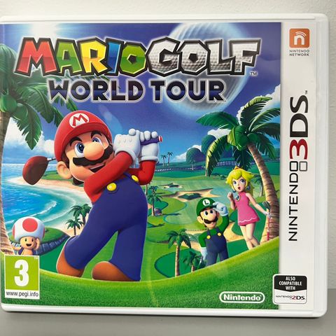 Nintendo 3DS spill: Mario Golf World Tour