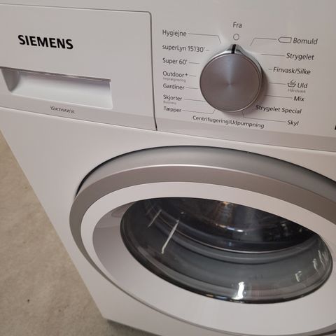 Pen 9kg Siemens vaskemaskin