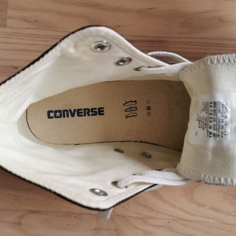 Converse all star, skinnsko str 38