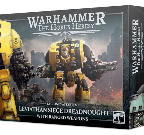 Warhammer Leviathan Siege dreadnought w/ ranged weapons