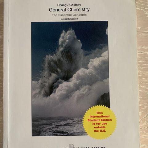 General Chemistry: The Essential Concepts + oppgavebok