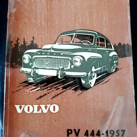 Volvo instruksjonsbok PV 444.