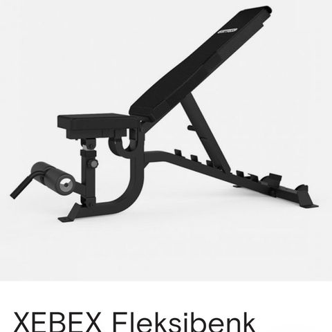 Xebex Fleksibenk FIDB 300 - Helt ny