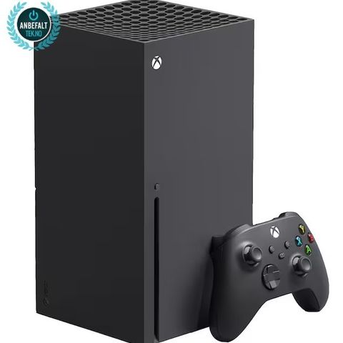 Xbox Series X - Veil 6390,- | Lite brukt i eske | Kvittering