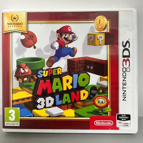 Nintendo 3DS spill: Super Mario 3D Land