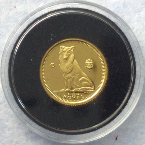 1995, Collie, 1/25 oz, 999 gull.