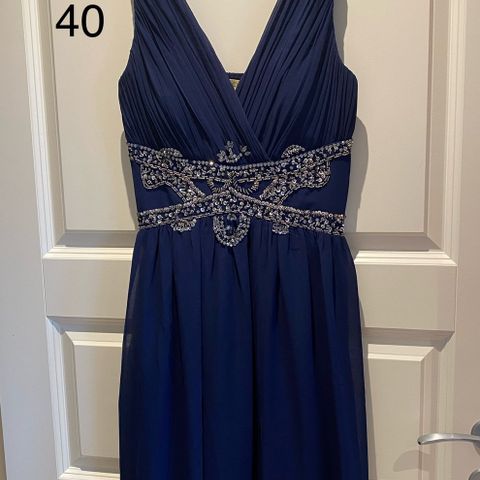 Blå kjole fra floyd
