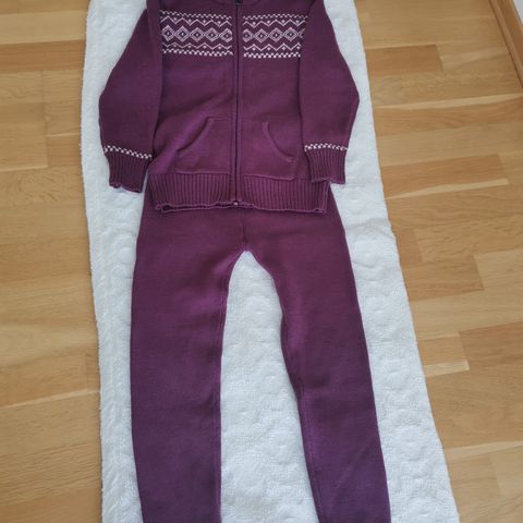 Todelt ulldress fra Reflex str. 128