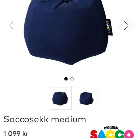 Saccosekk medium