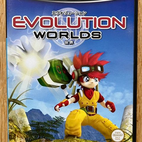 Nintendo gamecube spillet evolution worlds komplett i flott stand