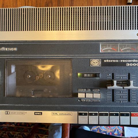 Nordmende Hifi stereo recorder 3000 6.437 A kassettspiller
