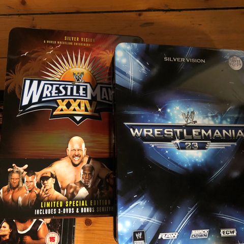 Wrestling DVD-er