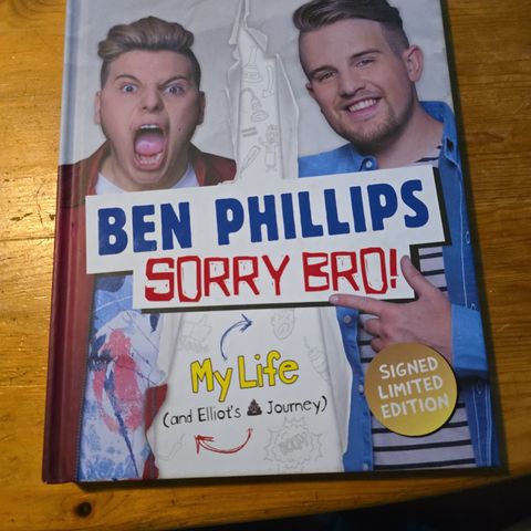 Ben Phillips - Sorry Bro! (SIGNERT)