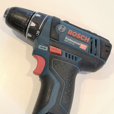 BOSCH PROFESSIONAL GSR 12V-15 DRILL