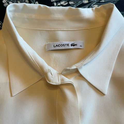 Lacoste silkebluse