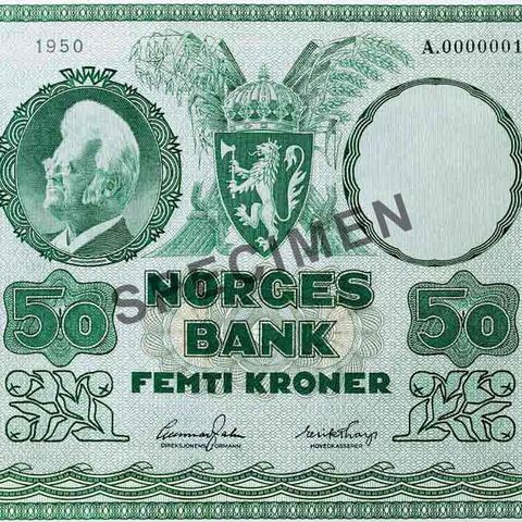 Kjøper norske sedler (før 1995)