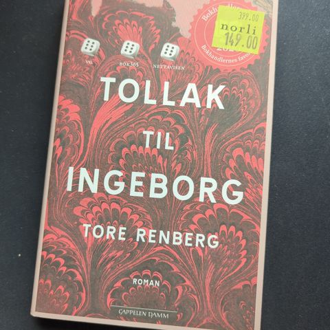 Tollak til Ingeborg - Tore Renberg