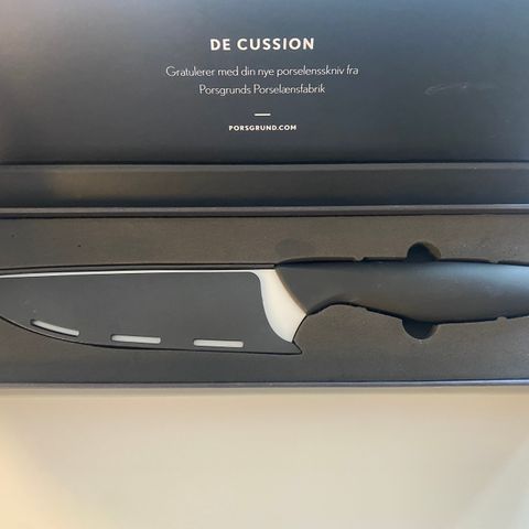 Ubrukt kokkekniv fra Porsgrund