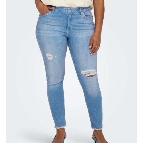 Jeans i størrelse 48