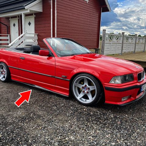 Bmw e36 side skirts extentions