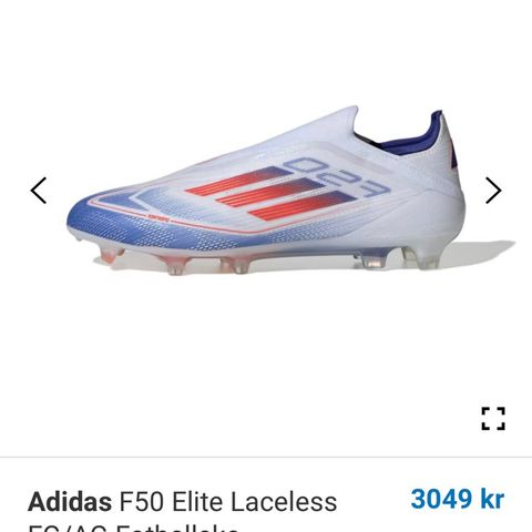 Adidas F50 Laceless