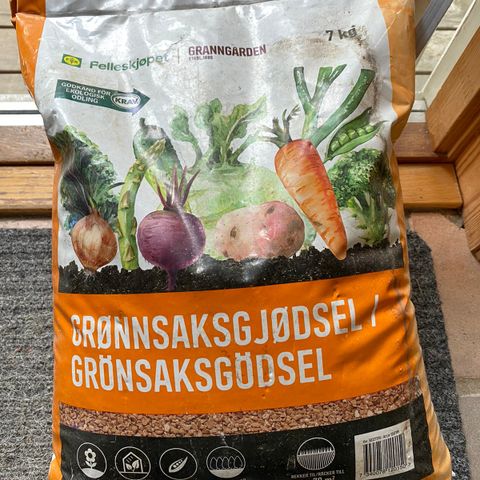 Grønnsaksgjødsel 7 kg