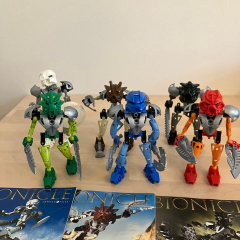 LEGO Bionicle Toa Nuva Fullt set