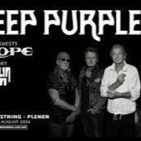2x billetter til Deep Purple + Europe Bergen 3. August