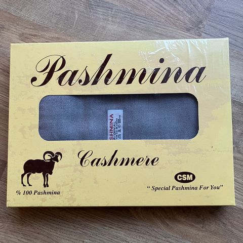 Cashmere Pashmina lekkert sjal