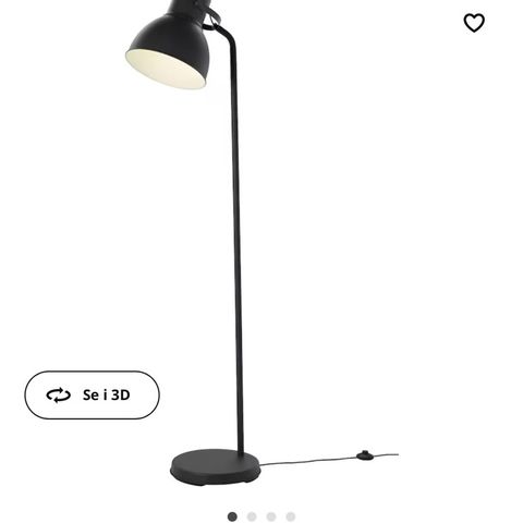 Hektar lampe fra IKEA