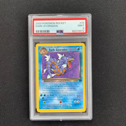 Dark Gyarados PSA 9